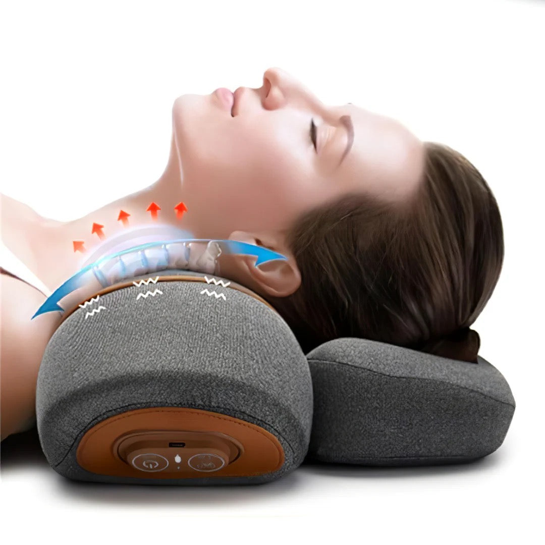 Relax Hőterápiás Nyakmaszírozó Párna