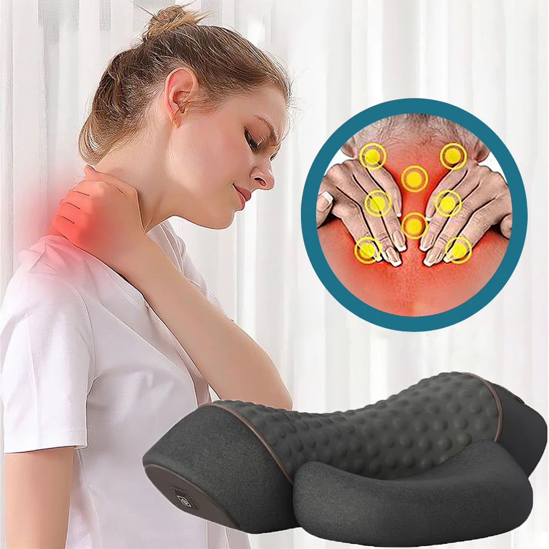Relax Hőterápiás Nyakmaszírozó Párna